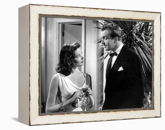 Laura, Gene Tierney, Vincent Price, 1944-null-Framed Stretched Canvas