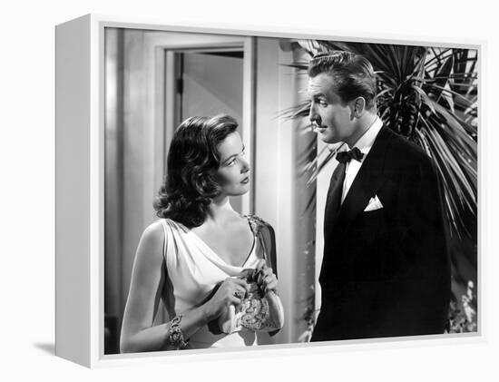 Laura, Gene Tierney, Vincent Price, 1944-null-Framed Stretched Canvas