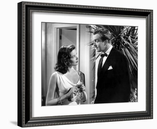 Laura, Gene Tierney, Vincent Price, 1944-null-Framed Photo