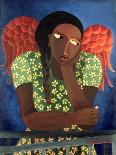 Black Girl with Wings-Laura James-Giclee Print
