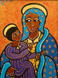 The Holy Family at Nativity, 2007-Laura James-Giclee Print
