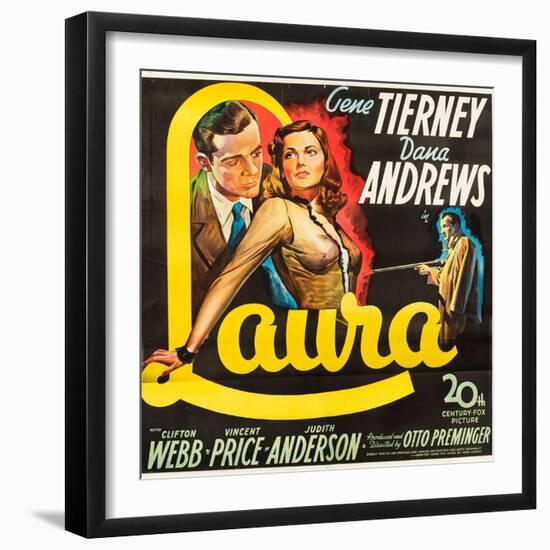 Laura-null-Framed Art Print