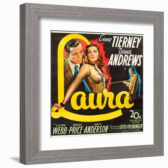 Laura-null-Framed Art Print