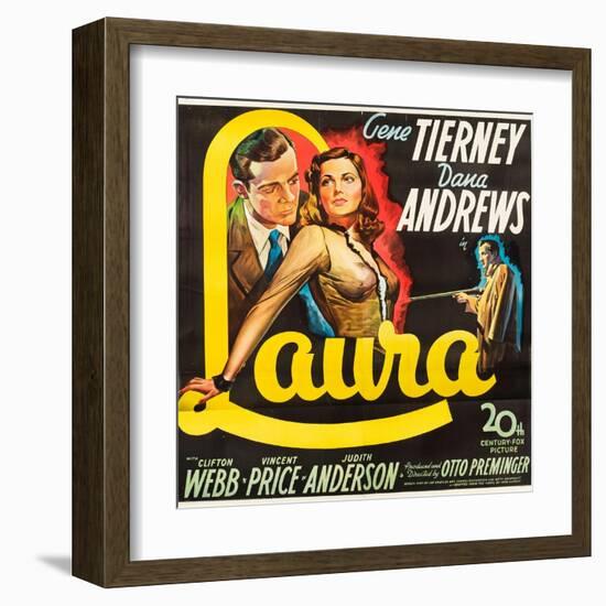 Laura-null-Framed Art Print