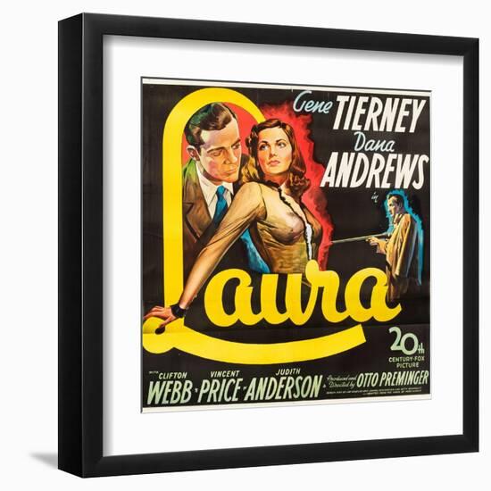 Laura-null-Framed Art Print