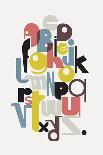 Alphabet-Laure Girardin Vissian-Giclee Print
