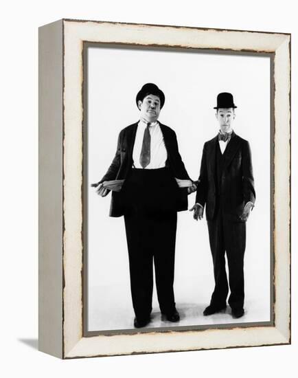 Laurel and Hardy, ca. 1930s-null-Framed Stretched Canvas