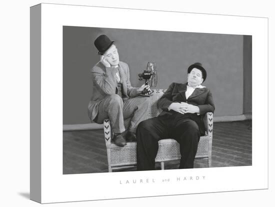 Laurel and Hardy-The Chelsea Collection-Framed Stretched Canvas