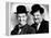 Laurel and Hardy-null-Framed Stretched Canvas