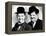 Laurel and Hardy-null-Framed Stretched Canvas