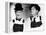 Laurel and Hardy-null-Framed Premier Image Canvas