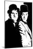 Laurel and Hardy-Emily Gray-Mounted Giclee Print