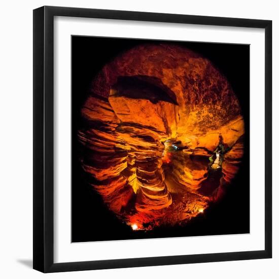 Laurel Caverns-john raffaghello-Framed Photographic Print