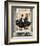 Laurel & Hardy Flying Skirts-Renate Holzner-Framed Premium Giclee Print