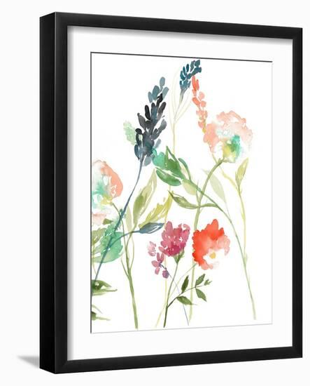 Laurel's Garden II-Jennifer Goldberger-Framed Art Print