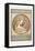 Laurel-Alphonse Mucha-Framed Stretched Canvas