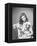 Lauren Bacall, c. 1945 (b/w photo)-null-Framed Stretched Canvas