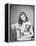 Lauren Bacall, c. 1945 (b/w photo)-null-Framed Stretched Canvas