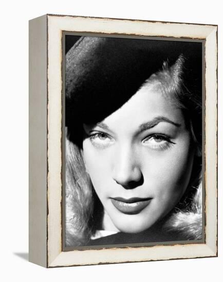 Lauren Bacall. "The Big Sleep" 1946, Directed by Howard Hawks. 1946-null-Framed Premier Image Canvas