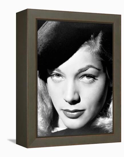 Lauren Bacall. "The Big Sleep" 1946, Directed by Howard Hawks. 1946-null-Framed Premier Image Canvas