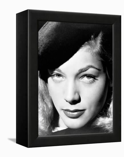 Lauren Bacall. "The Big Sleep" 1946, Directed by Howard Hawks. 1946-null-Framed Premier Image Canvas