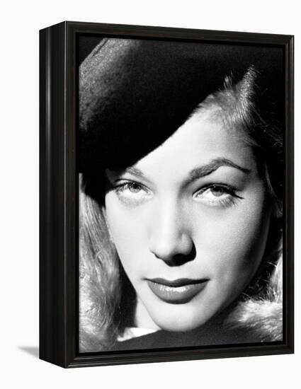 Lauren Bacall. "The Big Sleep" 1946, Directed by Howard Hawks. 1946-null-Framed Premier Image Canvas