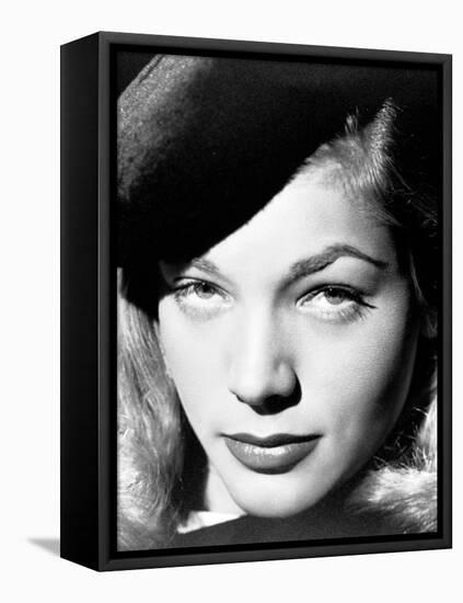 Lauren Bacall. "The Big Sleep" 1946, Directed by Howard Hawks. 1946-null-Framed Premier Image Canvas