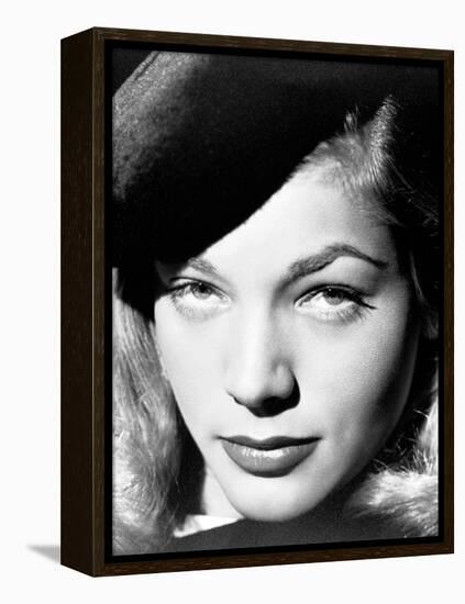 Lauren Bacall. "The Big Sleep" 1946, Directed by Howard Hawks. 1946-null-Framed Premier Image Canvas