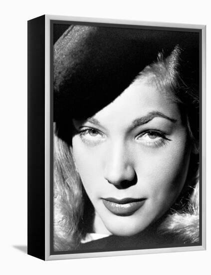 Lauren Bacall. "The Big Sleep" 1946, Directed by Howard Hawks. 1946-null-Framed Premier Image Canvas