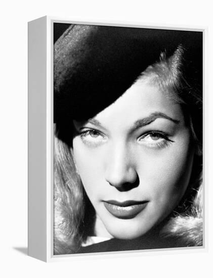 Lauren Bacall. "The Big Sleep" 1946, Directed by Howard Hawks. 1946-null-Framed Premier Image Canvas