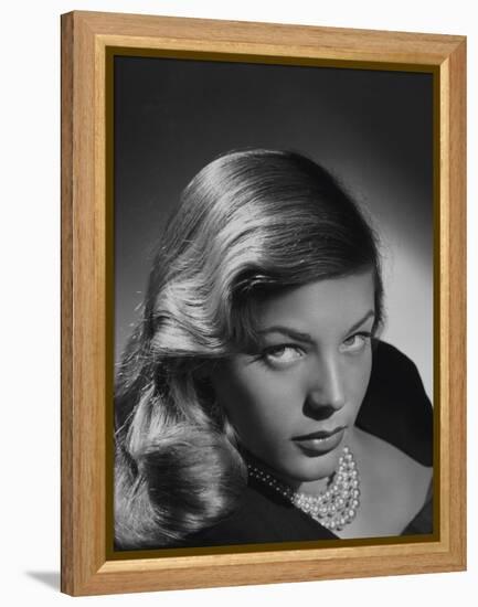 Lauren Bacall-null-Framed Premier Image Canvas