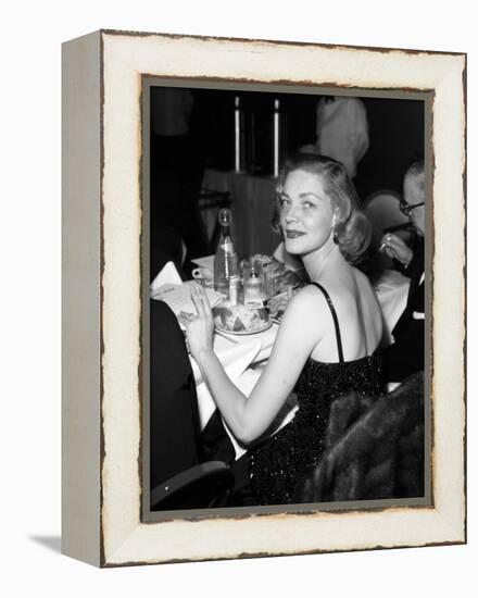 Lauren Bacall-null-Framed Stretched Canvas