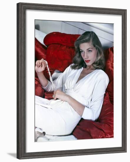 Lauren Bacall-null-Framed Photographic Print