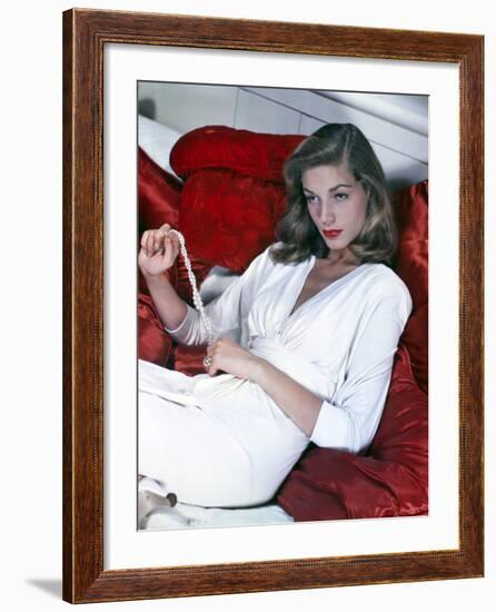 Lauren Bacall-null-Framed Photographic Print