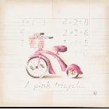 Pink Tricycle-Lauren Hamilton-Art Print