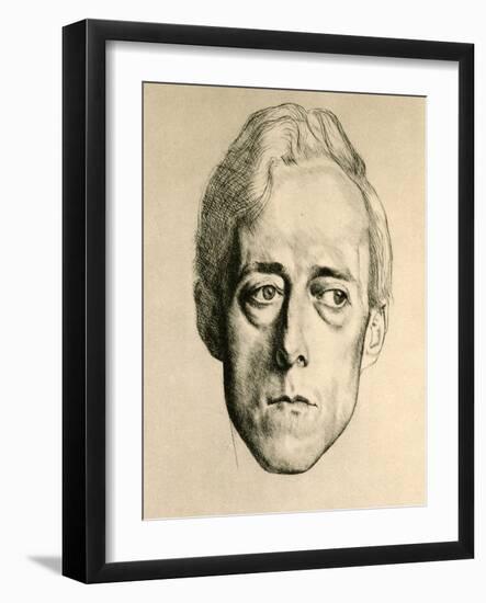 Laurence Binyon-William Strang-Framed Art Print