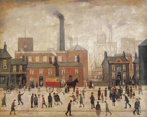Coming Home From The Mill by Laurence Stephen Lowry