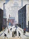 The Football Match-Laurence Stephen Lowry-Art Print