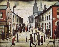 Street Scene-Laurence Stephen Lowry-Art Print
