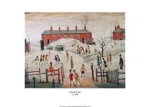 The Football Match-Laurence Stephen Lowry-Art Print