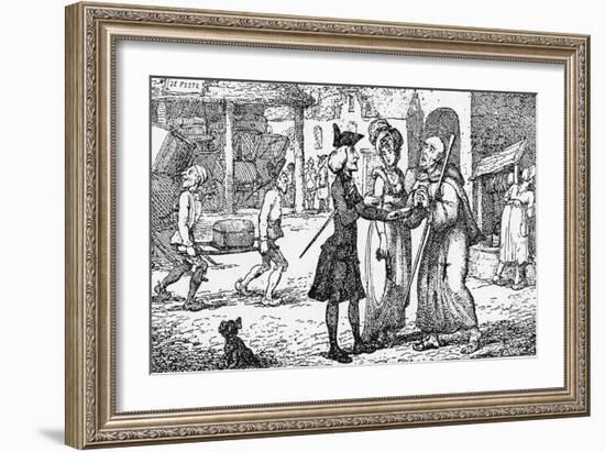 Laurence Sterne - the-Thomas Rowlandson-Framed Giclee Print