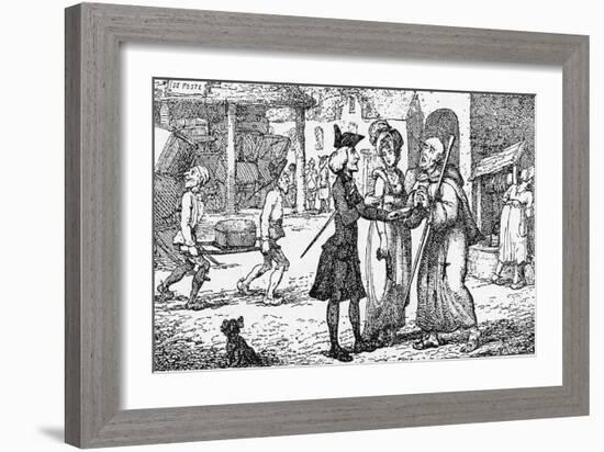 Laurence Sterne - the-Thomas Rowlandson-Framed Giclee Print