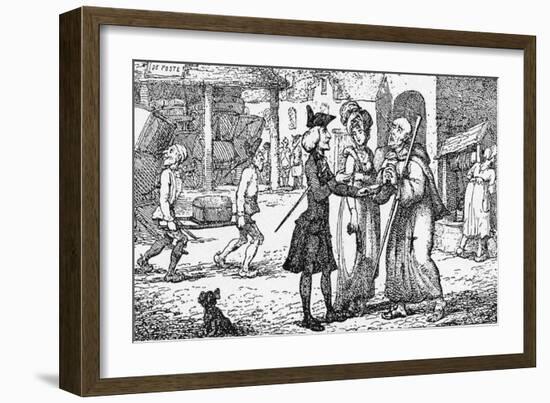 Laurence Sterne - the-Thomas Rowlandson-Framed Giclee Print