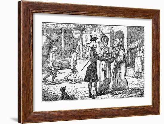 Laurence Sterne - the-Thomas Rowlandson-Framed Giclee Print