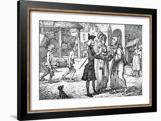 Laurence Sterne - the-Thomas Rowlandson-Framed Giclee Print