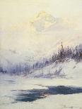 Winter Morning, Mount Mckinley, Alaska-Laurence Sydney-Framed Giclee Print