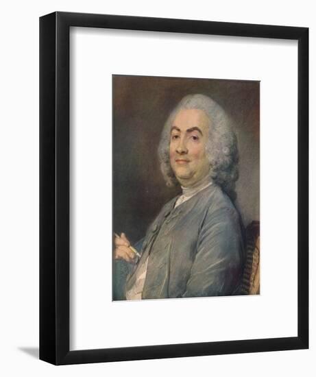 'Laurent Carrs', 1745-Jean-Baptiste Perronneau-Framed Giclee Print