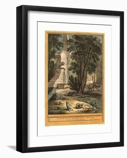 Laurent Cars after Jean Baptiste Oudry (French-null-Framed Giclee Print