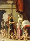 Alexander and Roxana, 1635-Laurent de La Hire-Giclee Print