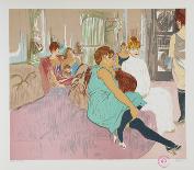 Nude on Bed after Toulouse-Lautrec-Laurent Salinas-Collectable Print